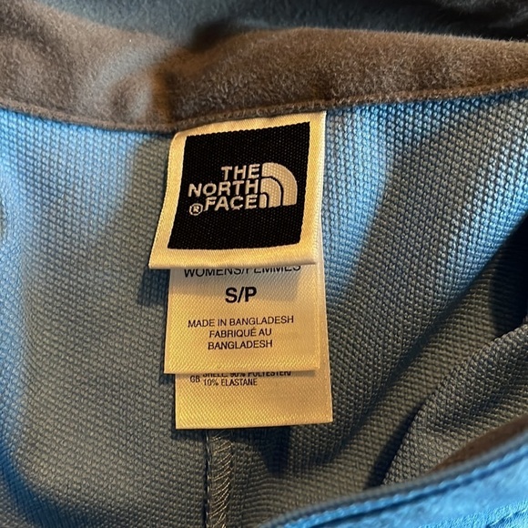 The north face blue 1/3 zip up pull over jacket size small - Picture 6 of 8